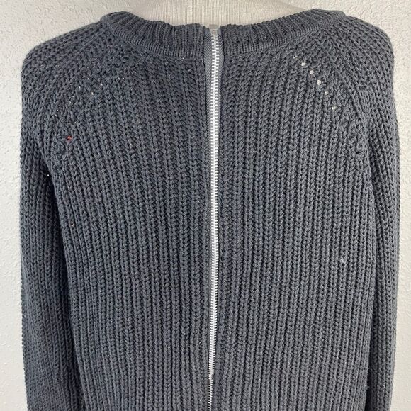 NWT J.J. Basics Black Long Sleeve Sweater Size L - Picture 6 of 9